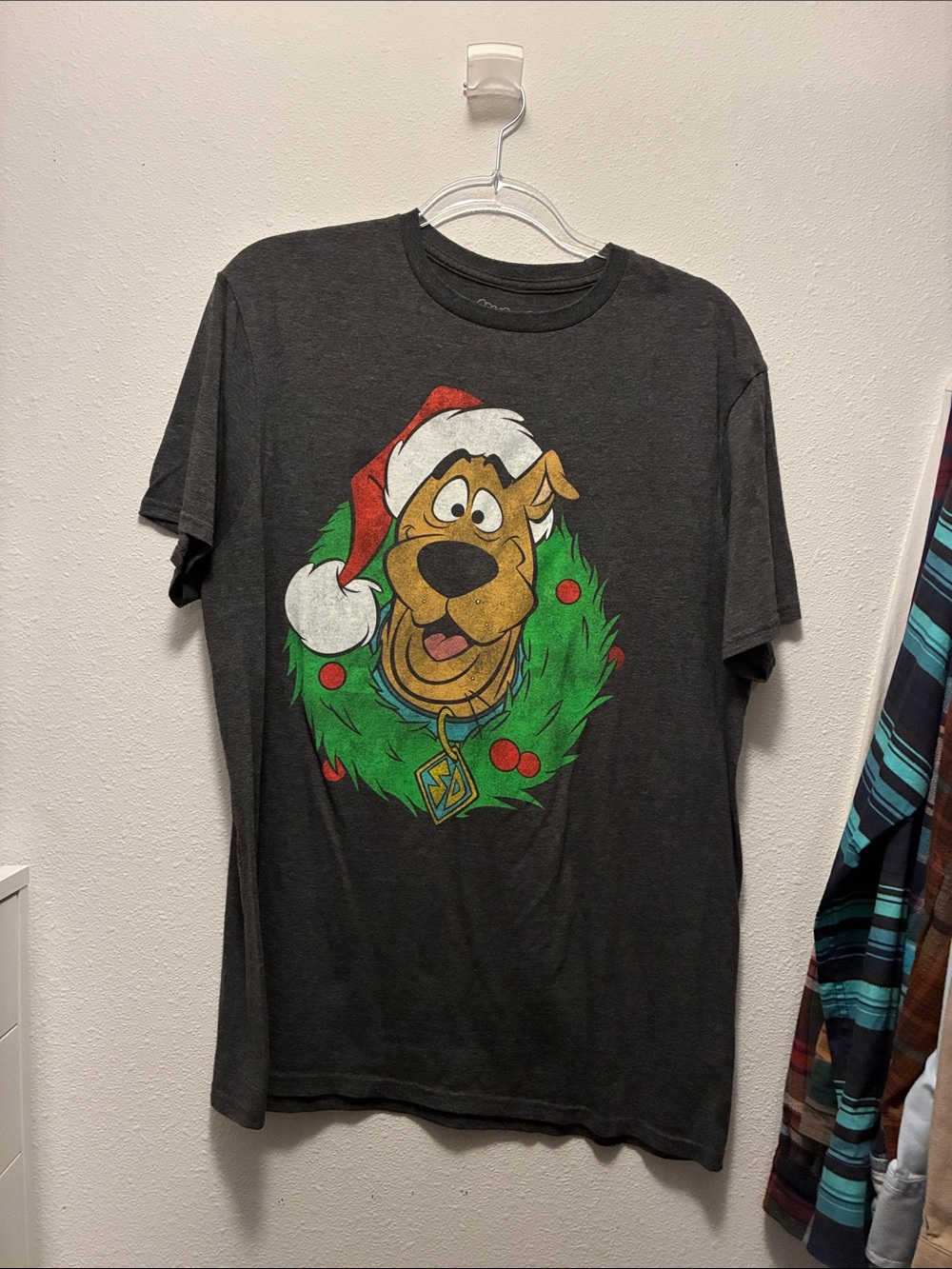 Holiday Graphic Tee - Charcoal
